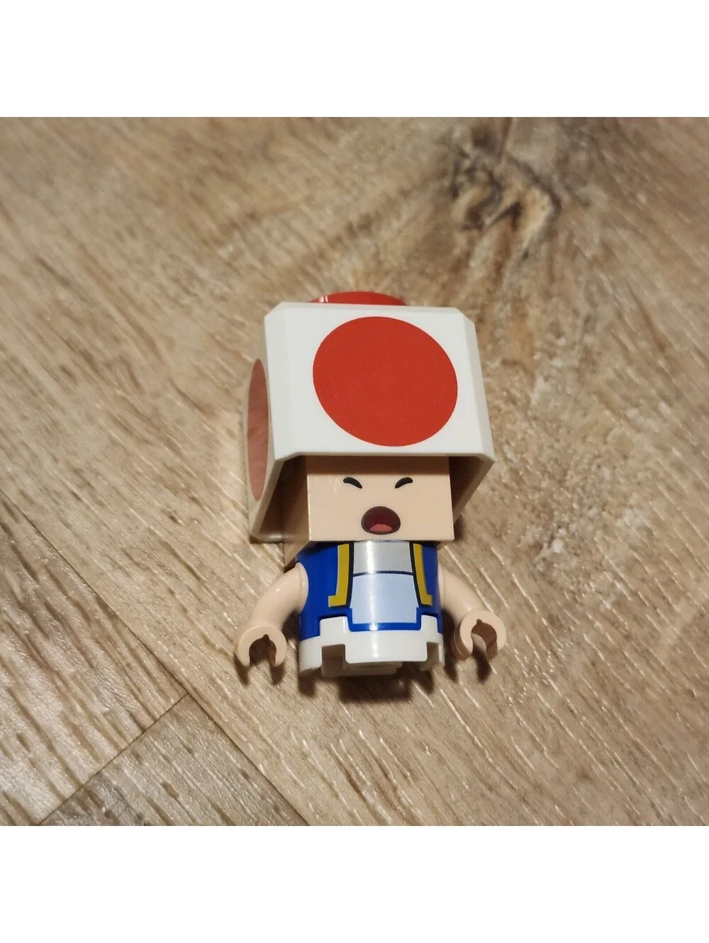Lego Toad Scared Minifigure Super Mario Bros 71401 Haunt & Seek Mansion *No feet